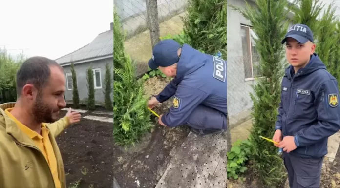 Poliția a intervenit la domiciliul lui Grigore Manoli din Nisporeni după sesizarea unui vecin