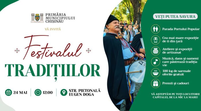 Chișinăul, gazda unui eveniment dedicat culturii autentice și portului popular