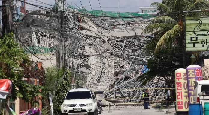 Prăbușire devastatoare în Filipine: zeci de muncitori prinși sub dărâmături după colapsul unui imobil în construcție