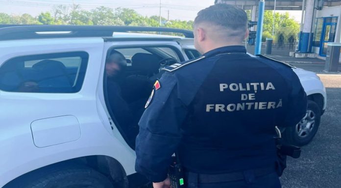 Cetățean moldovean căutat în Franța, identificat la punctul de frontieră Oancea