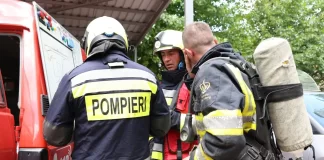 Chișinău: Incendiu la etajul 9 al unui bloc de locuit, stins după o intervenție de câteva ore
