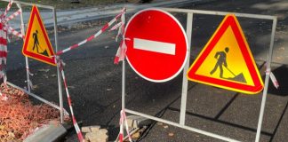 Trafic suspendat pe bulevardul Iuri Gagarin din Chișinău timp de două nopți, din cauza lucrărilor de reparație