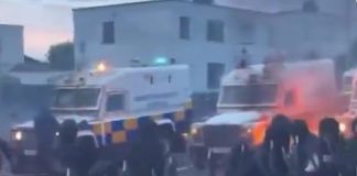 Poliția a intervenit cu tunuri cu apă la Belfast, în contextul noilor tensiuni și proteste anti-imigranți
