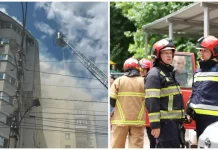Mansardă distrusă de flăcări în Capitală: pompierii indică posibile cauze tehnice și lucrări cu foc deschis