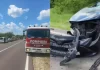 Accident grav pe traseul Chișinău–Leușeni: o minoră a rămas blocată într-un autoturism avariat