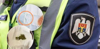 Tentativă de fugă cu mașina: suspecți de trafic de droguri prinși la Drochia