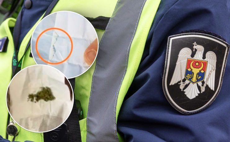 Tentativă de fugă cu mașina: suspecți de trafic de droguri prinși la Drochia