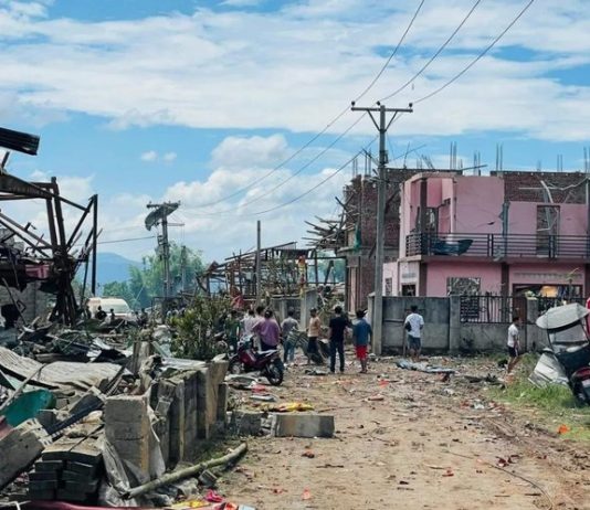Explozie devastatoare în Myanmar: cel puțin 55 de morți și zeci de răniți