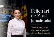 Mesaj de Ziua Jurnalistului: Victoria Furtună vorbește despre presiuni asupra libertății de exprimare