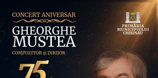 Artiști renumiți și orchestră simfonică la concertul aniversar Gheorghe Mustea din Chișinău