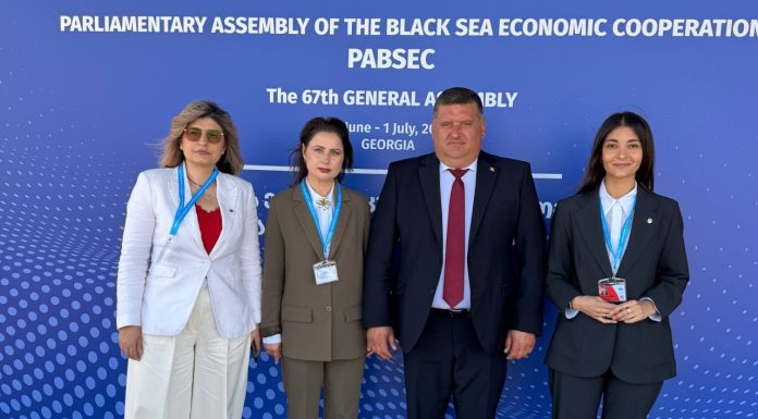 Sesiunea PABSEC în Georgia: Olga Ursu reprezintă Republica Moldova la dezbateri