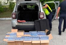 Captură de țigări la Comrat: Un bărbat riscă sancțiuni după ce a fost prins cu peste 5.000 de pachete