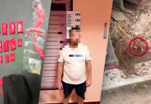 Un bărbat din Chișinău, reținut în timp ce plasa droguri în ascunzișuri. Ar fi activat ca și curier pentru o grupare infracțională
