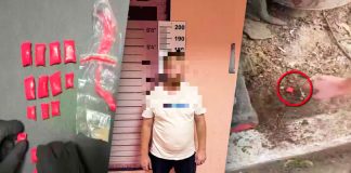 Un bărbat din Chișinău, reținut în timp ce plasa droguri în ascunzișuri. Ar fi activat ca și curier pentru o grupare infracțională