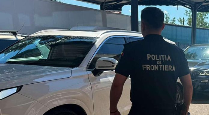 Un moldovean de 36 de ani, reținut la frontieră după ce a fost dat în urmărire de Finlanda