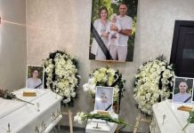 Ultimul drum pentru părinții și fiica lor decedați în tragedia din Grecia
