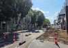 Lucrări de reamenajare pe strada Veronica Micle din Chișinău: circulația, parțial suspendată