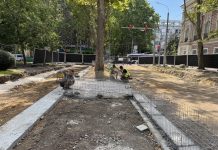 Strada 31 August 1989, în proces de restaurare: lucrări pentru protejarea patrimoniului istoric