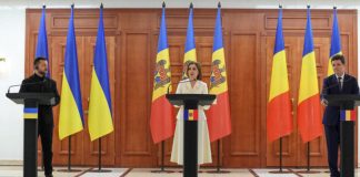Reuniune trilaterală la Chișinău: Moldova, România și Ucraina își consolidează cooperarea în domeniul securității
