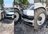 Accident pe strada Florilor din Chișinău: Un KIA s-a ciocnit de un tractor care efectua lucrări
