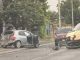 Accident cu trei mașini la Peresecina. O șoferiță de 38 de ani, transportată la spital