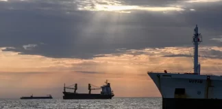 Aproximativ 70 de nave așteaptă pe Dunăre pentru a ajunge la porturile ucrainene. Întârzierile afectează exporturile de cereale