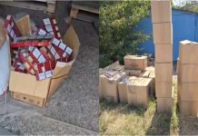 Captură de țigări de peste 4,3 milioane de lei. Doi bărbați din nordul țării, vizați într-un dosar penal