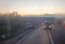 Impact între un Ford și un Mercedes, pe traseul Chișinău–Orhei. Un bărbat a ajuns la spi