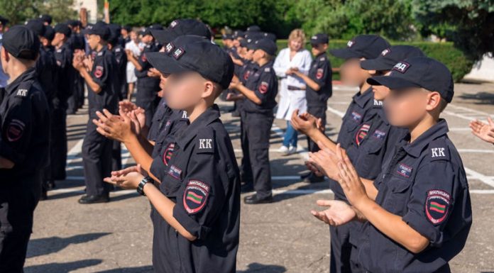 Numărul copiilor instruiți în școlile militare din Transnistria este în creștere: 127 de elevi, admiși în acest an