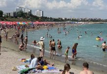 Pericol în mare, la Eforie Nord: Doi soți nu au mai reușit să ajungă singuri la mal