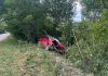 Accident mortal la Ocnița: Un bărbat de 37 de ani a murit după ce mașina s-a răsturnat