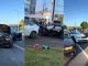 Accident cu cinci mașini pe strada Albișoara: un tânăr fără permis ar fi provocat impactul