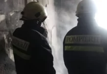 Apartament cuprins de fum la Căușeni. O femeie, găsită cu semne de intoxicație