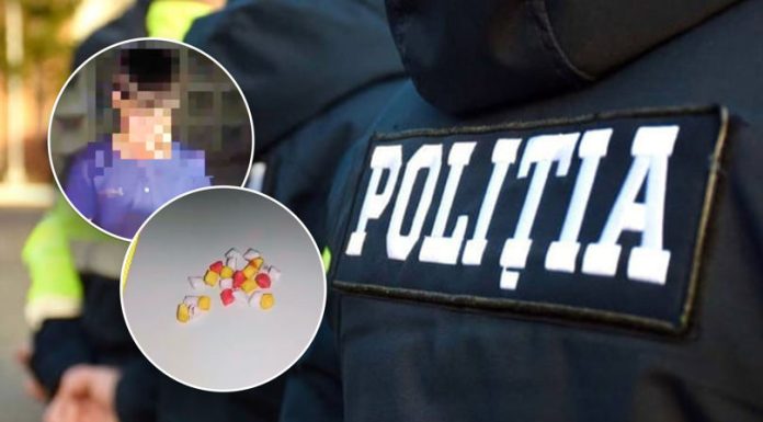 Un adolescent de 16 ani, reținut la Chișinău. Ar fi livrat droguri pentru un magazin online