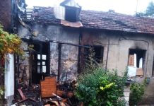 O femeie de 75 de ani, salvată dintr-o casă cuprinsă de flăcări la Orhei