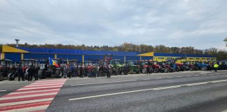 Fermierii au protestat în mai multe raioane. Cer prelungirea licențierii importurilor de cereale